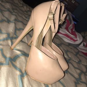 Tan High Heels